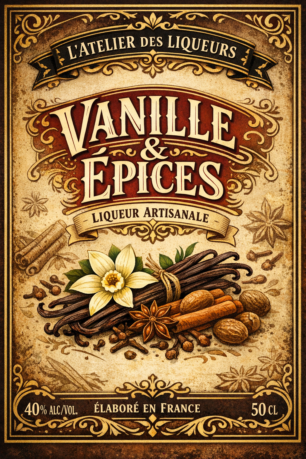 L'Atelier des Liqueurs - Vanille & Épices