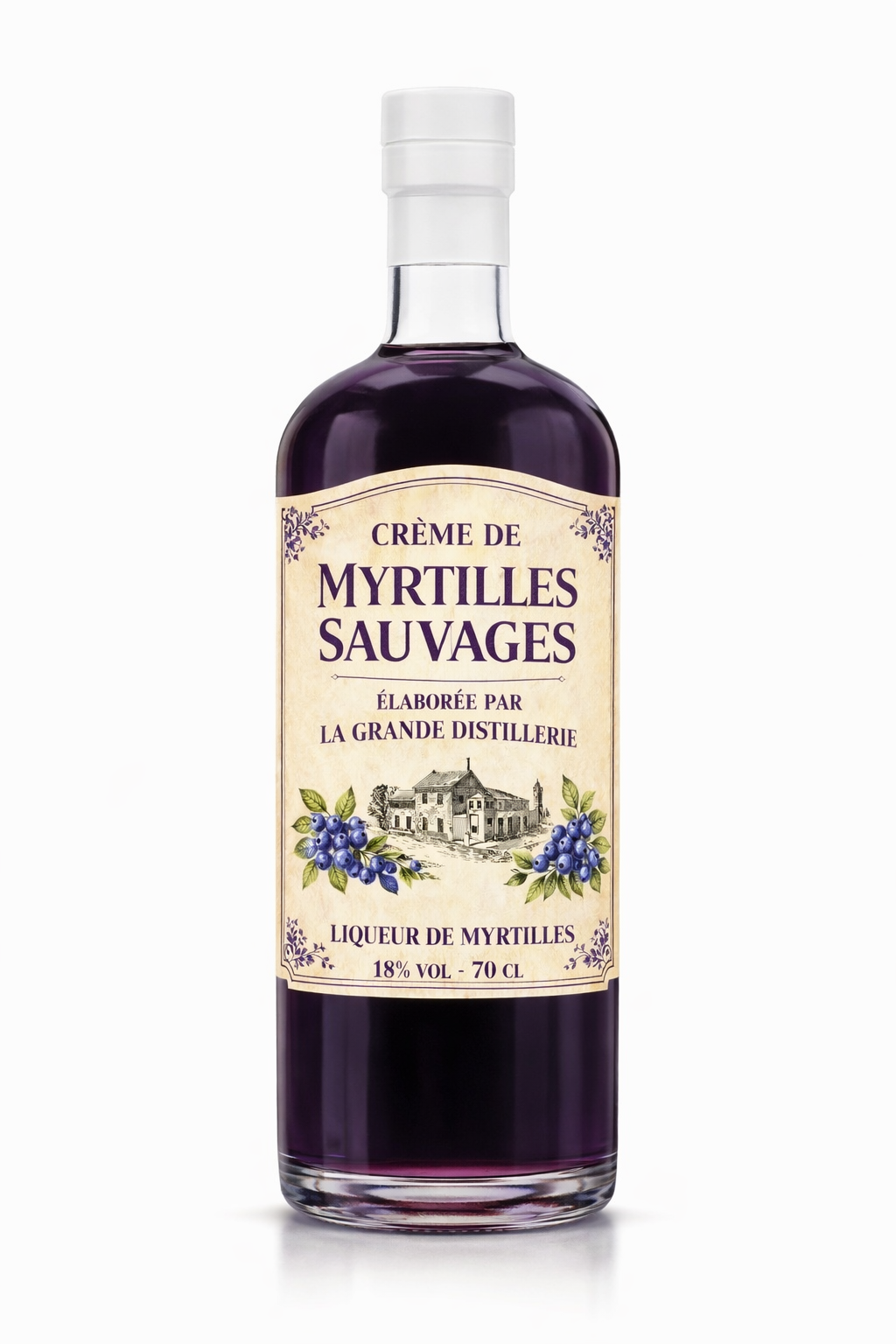 La Grande Distillerie - Crème de Myrtilles Sauvages