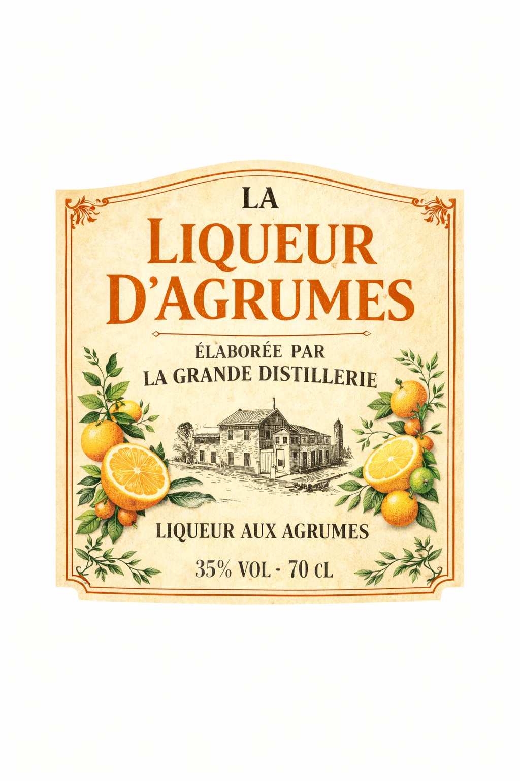 La Grande Distillerie - Liqueur d'Agrumes distillée