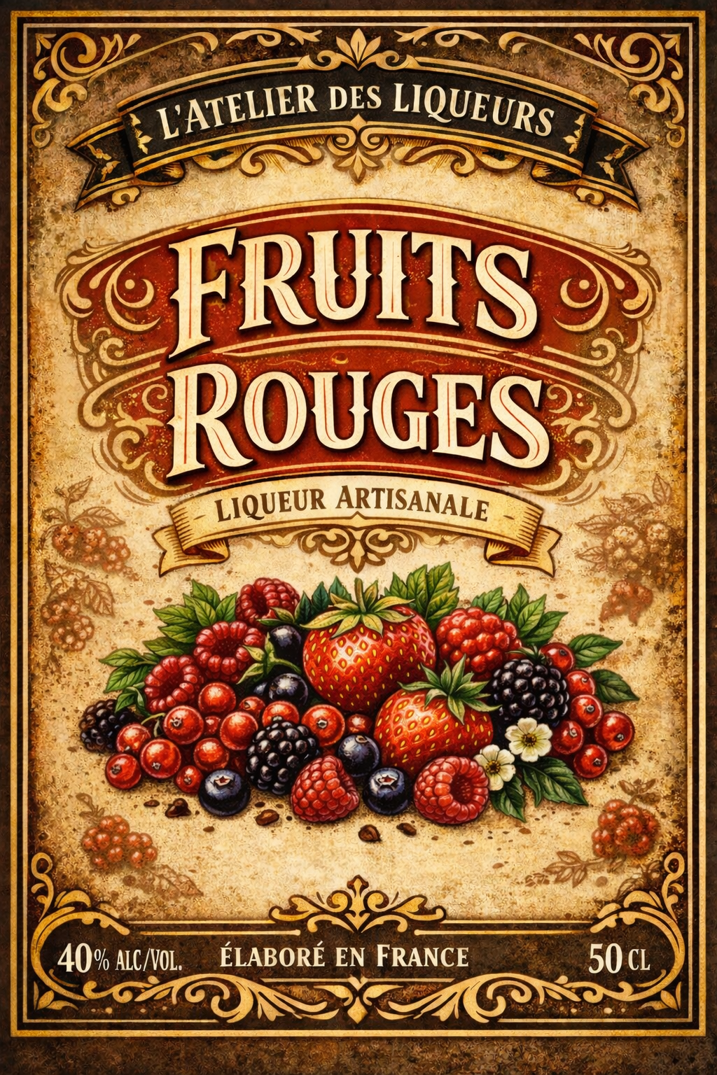 L'Atelier des Liqueurs - Fruits Rouges