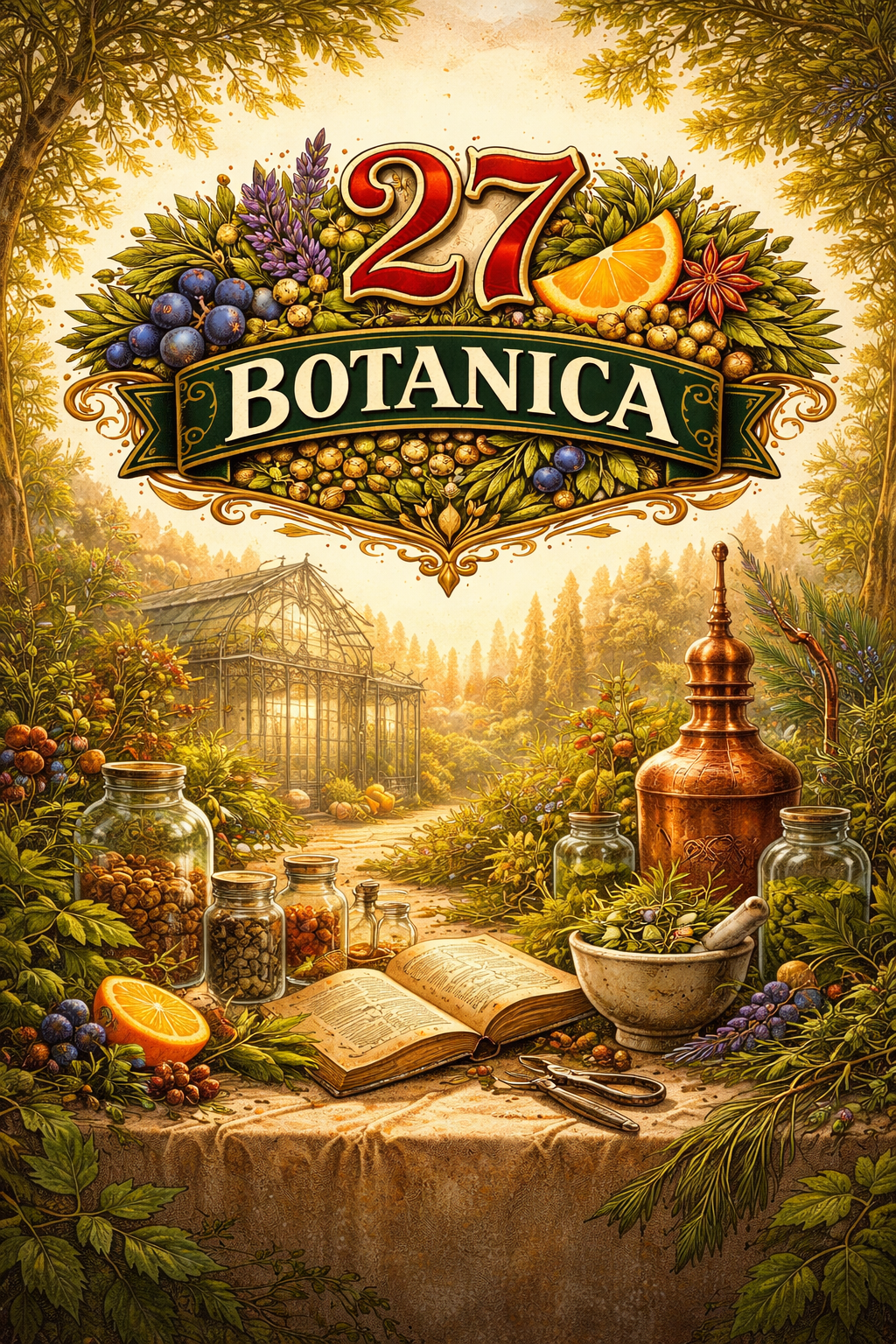 27 Botanica - Gin Barrel Aged Ex-Bourbon