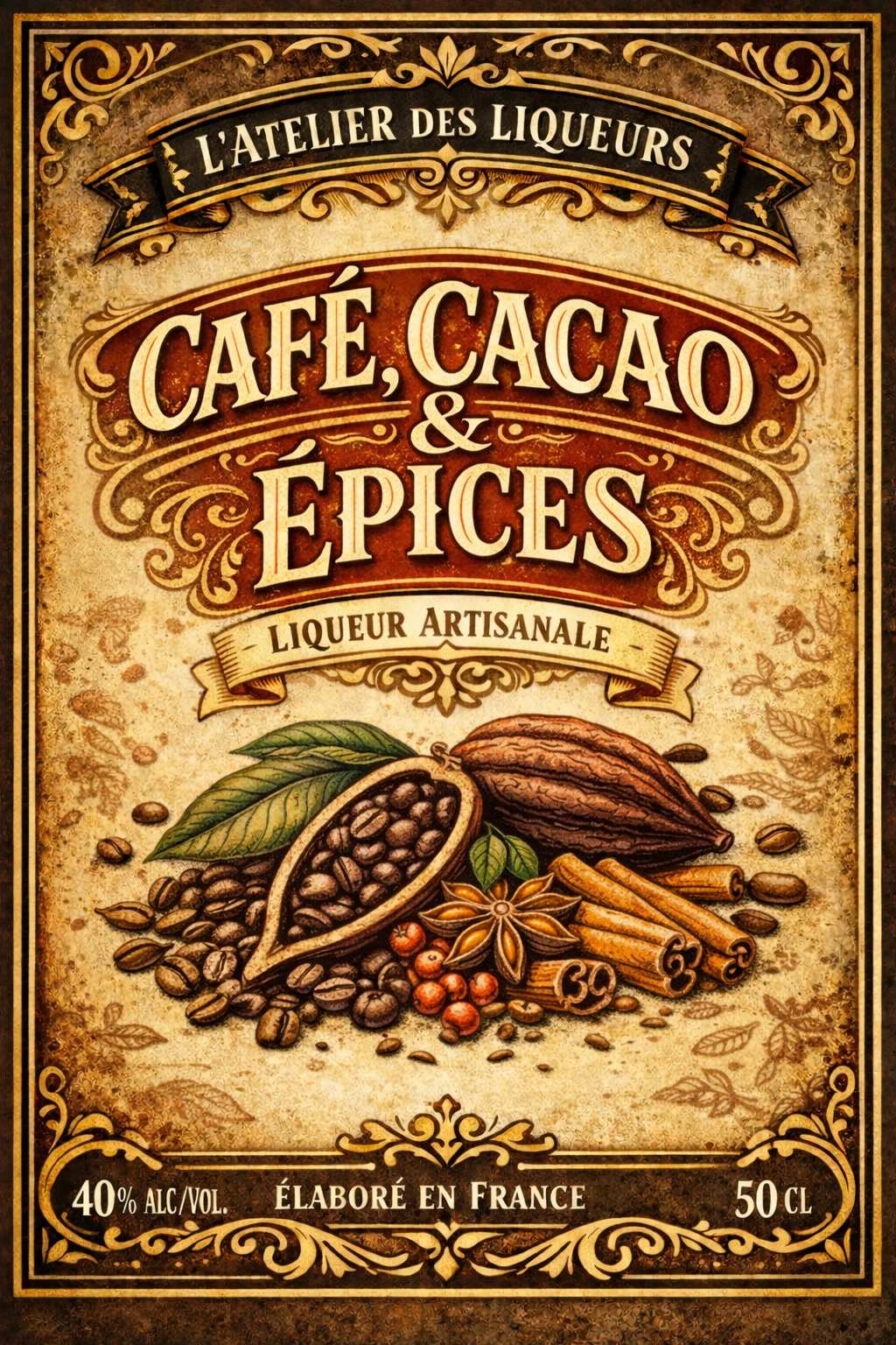 L'Atelier des Liqueurs - Café, Cacao & Épices